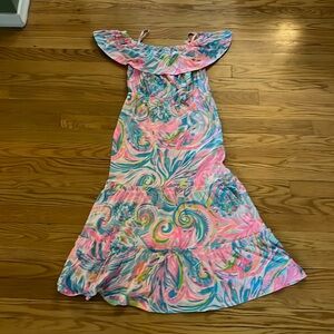 Girls floral Lilly Pulitzer dress
